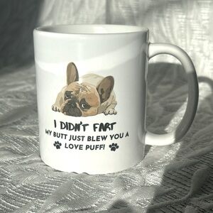 French Bulldog Frenchie  Funny Ceramic Coffee  Tea Mug